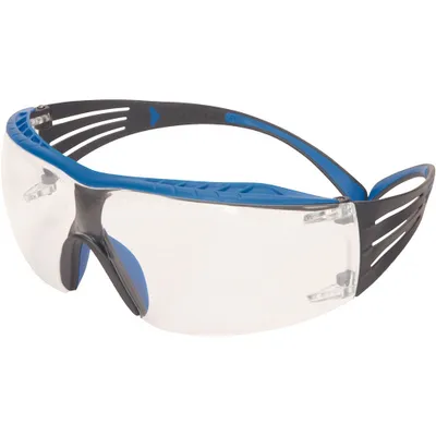 Obrázok produktu pre 3M 7100148074, Bezpečnostné okuliare, Modrá, Šedá, Priehľadná, Polykarbonát, 20 kusov, Box