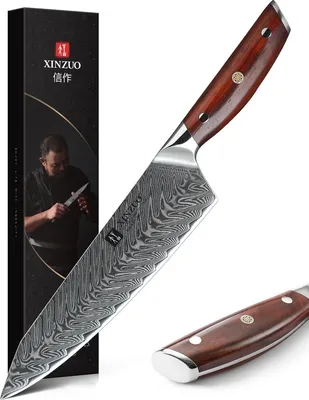 Produktbild von XinZuo - Damast Kochmesser - B27 Yi Serie