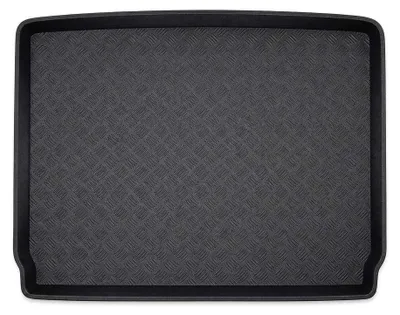 Image de Bac de coffre pour Hyundai Tucson III 2018- (plancher bas) – noir, sur mesure