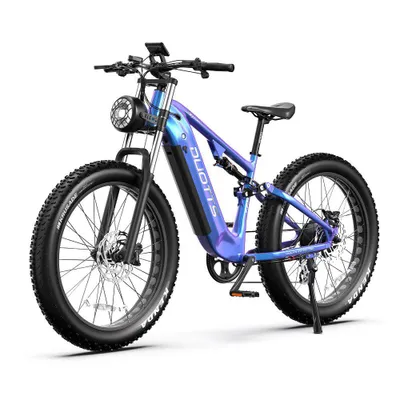 Produktbild von E-Bike Mountainbike Mountainbike E26 mit starkem Motor, 26x4’’ Reifen, 80 Nm 8 Gang Shimano, Heckmotor, 960 Wh, (mit Akku-Ladegerät), Stillvolles