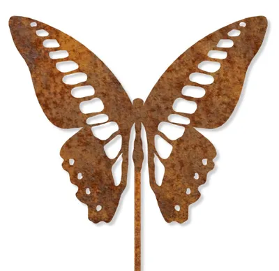 Produktbild von Edelrost Schmetterling Aurora mit Stecker
