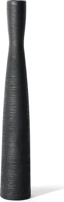 Produktbild von Schlanke Keramikvase Dekoration schwarz klein für Wohnzimmer