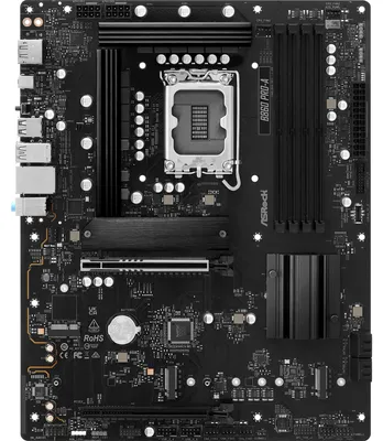 Zdjęcie produktu dla Asrock B860 Pro-A, Intel, LGA 1851 (Socket V1), DDR5-SDRAM, 256 GB, DIMM, Dwukanałowy