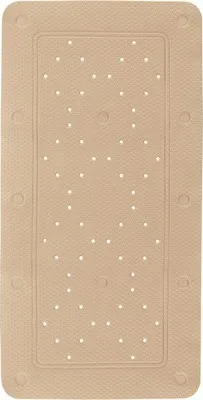 Produktbild von Badewanneneinlage Set Kleine Wolke Calypso 2-teilig beige 72 x 36 cm mit Nackenkissen