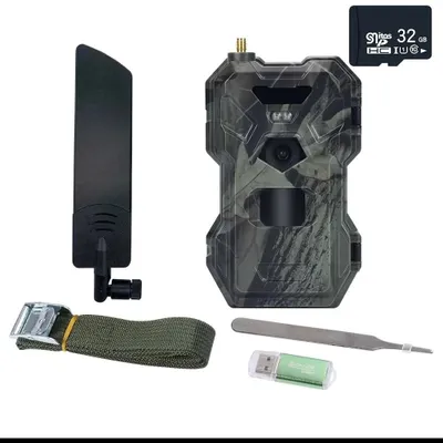 Produktbild von 4G Wildtierkamera – Jagdkamera – Wildkamera – Bewegungserkennungs-Kamera – Nachtsichtkamera – 30 MP Fotoauflösung