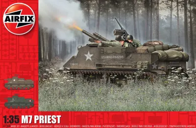Produktbild von Airfix A1368, Tank model, Montagesatz, 1:35, M7 Priest, Unisex, Kunststoff
