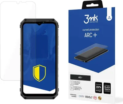 Produktbild von 3mk Display Schutzfolie ARC+ für Ulefone Power Armor 19 0,17mm Self-Heal (2 Stück)