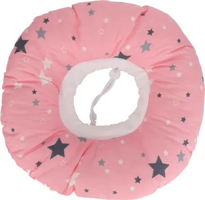 Produktbild von Piercing Ohr Kissen Donut Form Unterstützung Kopf Rosa Resilience Baumwolle Ohr Schutz Kissen