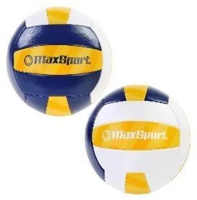 Obrázek produktu pro Volejbalový míč Max Sport modrý, bílý a žlutý