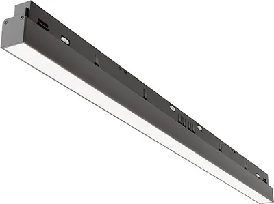 Produktbild von Maytoni  Langfeldleuchte für Magnetschienensystem Exility Basis LED incl. Schwarz aus Aluminum   Dimmbar 24W für Küche, Schlafzimmer, Wohnzimmer, Esszimmer, Lobby