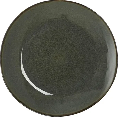 Produktbild von Mica Decorations Essteller Racco stoneware 2,5 x 26,5 cm grün