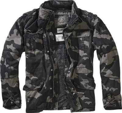 Produktbild von Brandit Britannia Winter Jacke Farbe: Dunkles Camouflage, Grösse: 4XL