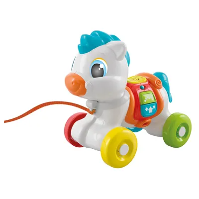 Image de Clementoni Baby Pulling Figure Horse + Sound