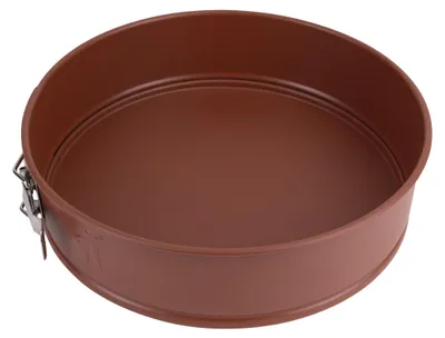 Kuchenform 26 x 6,5 cm, Kohlenstoffstahl, antihaft, abnehmbar, ofenfest