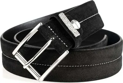 Zdjęcie produktu dla Pasek Bikkembergs - E4BPME350904 - Czarny- Rozmiar: 90(EU)
