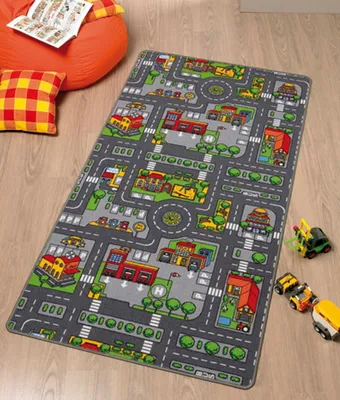 Produktbild von City Spielteppich 80x150cm Displaymit 16 Stück