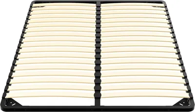 Image de DEWINNER Sommier 140x190cm, Sommiers à Lattes pour Adulte - Cadre de Lit 140x190 avec Sommier, 2x18 Lattes, Résistant et Confortable