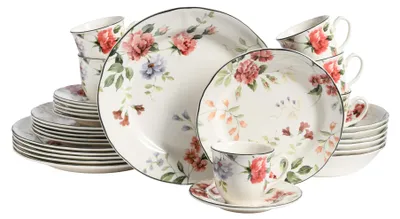 Produktbild von CreaTable, 24023, Priscilla Bunt, Kombiservice 30-tlg, Steingut