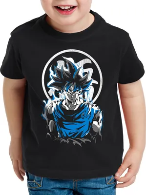 Produktbild von style3 Super Saiyan God Blue Kinder T-Shirt vegeta dragon evolution anime