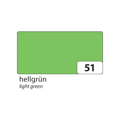 Produktbild von Folia Tonkarton 160g glatt DIN A3 50 Bogen hellgrün