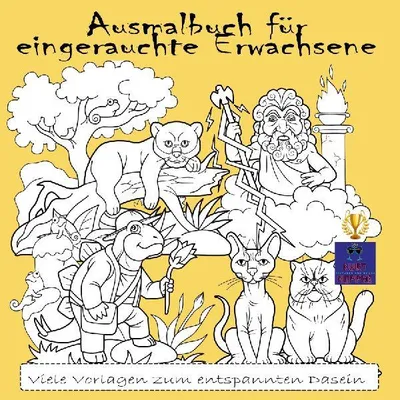 Produktbild von Ausmalbuch für eingerauchte Erwachsene