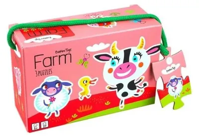 Zdjęcie produktu dla Moje pierwsze puzzle, 3 układanki - Barbo Toys