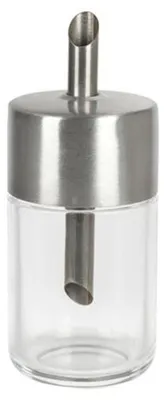 Produktbild von Edelstahl Zuckerstreuer 240ml Zuckerdosierer Zuckerspender Zuckerdose Acrylglas