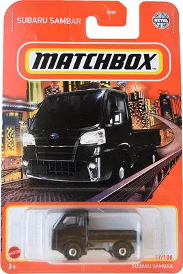 Produktbild von Matchbox Subaru Sambar 57/100 schwarz