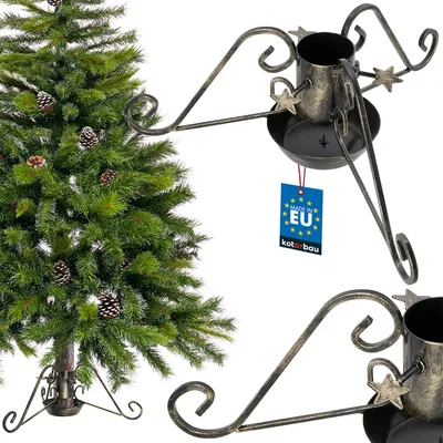 Zdjęcie produktu dla Stojak choinkowy KOTARBAU® ze zbiornikiem na wode ? 80 mm Stojak choinkowy czarny ze zbiornikiem na wode Stojak choinkowy Stojak choinkowy Stojak choinkowy Stojak choinkowy Stojak choinkowy stalowy