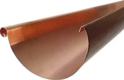 Produktbild von Zambelli Dachrinne Kupfer halbrund für Rinnengröße 280 mm L = 3000 mm