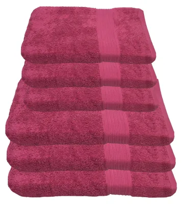 Produktbild von Julie Julsen Handtuch Set Pink,Set:6 tlg. 3 Badetücher 3 Handtücher