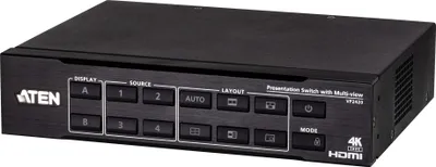 Produktbild von ATEN VP2420 4 x 2 True 4K Presentation Matrix Switch mit Multi View