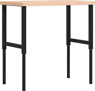 Obrázek produktu pro vidaXL Pracovní stůl 100x60x(73-99,5) cm bukový masiv obdélníkový