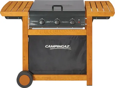 Produktbild von Campingaz Adelaide 3 Woody DualGas, 14000 W, Grill, Liquified Petroleum Gas (LPG) + Methan, 3 Zone(n), 14000 W, 830 g/h
