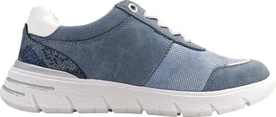 Image de Chaussures de sport pour femmes Romika, lacets, style sportif, bleu, pour le quotidien