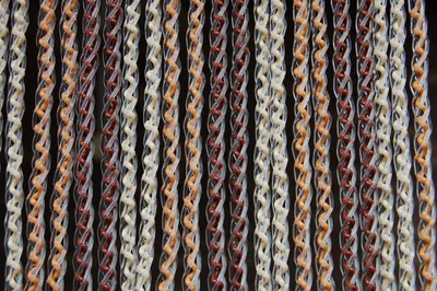 Produktbild von La Tenda AREZZO 2 Streifenvorhang braun,Maße:90 x 210 cm