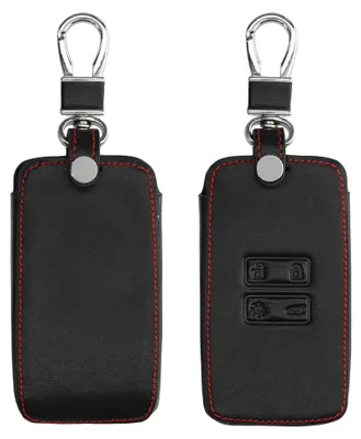 Produktbild von kwmobile Schlüsselhülle für Renault 4-Tasten Smartkey Autoschlüssel (nur Keyless Go) Hülle - Autoschlüssel Schlüssel Hülle - Schlüsselcover aus
