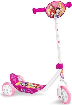 Produktbild von SPORT Roller, 3 Räder, DISNEY Prinzessinnen Design, Höhenverstellbar, Anti-Rutsch-Deck, STAMP