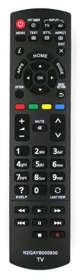Produktbild von Ersatz TV Fernbedienung für   Panasonic  N2QAYB000830 Remote Control