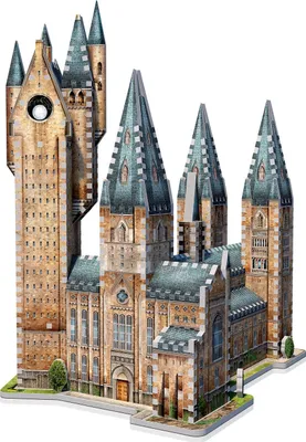 Produktbild von WREBBIT 3D-Puzzle Harry Potter: Hogwarts, Astronomieturm 875 Teile