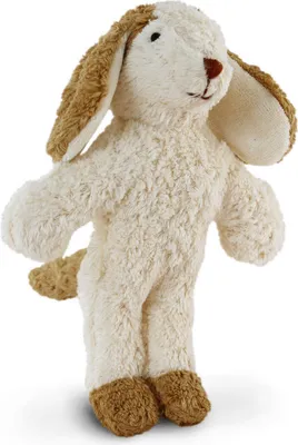 Produktbild von Senger Baby Hund Kuscheltier aus Baumwollplüsch, gefüllt mit Schafschurwolle, ca. 20 cm