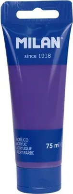 Produktbild von Acrylfarbe in Tube 75ml königslila MILAN