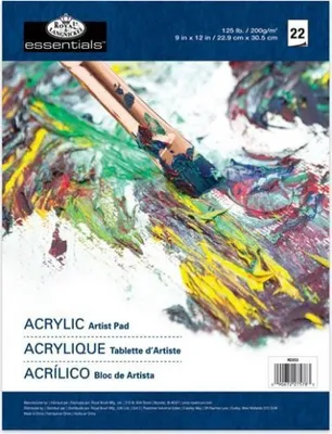 Produktbild von Royal & Langnickel Acrylic Artist Pad Skicár A4 200 g