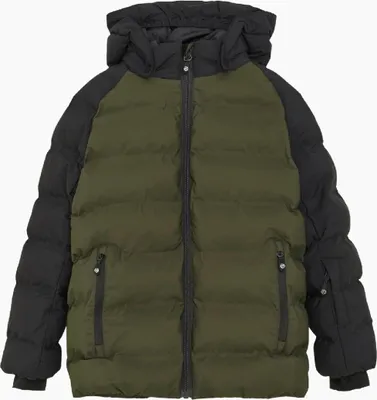 Produktbild von COLOR KIDS Wasserdichte Winterjacke für Kinder, SKI JACKET - QUILT - CONTRAST, 110 cm