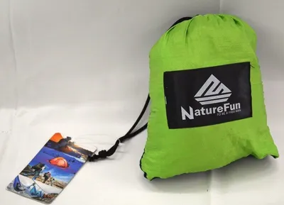 Zdjęcie produktu dla NatureFun – ultralekki hamak kempingowy / nośność 300 kg (275 x 140 cm)