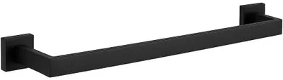 Image de VitrocéramiqueO - Porte-serviettes mural Alto - noir mat - 60 cm
