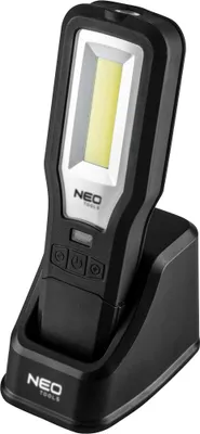 Image de NEO TOOLS Lampe d'atelier 550 lm COB LED + base + chargeur