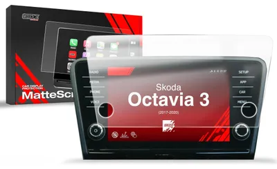 Obrázok produktu pre Matný autodisplej pre Škoda Octavia 3 8" Bolero (2017-2020), Grizz Protector