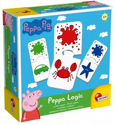 Produktbild von Lernspiel Logik Peppa Pig. Peppa Pig LISCIANI 95292