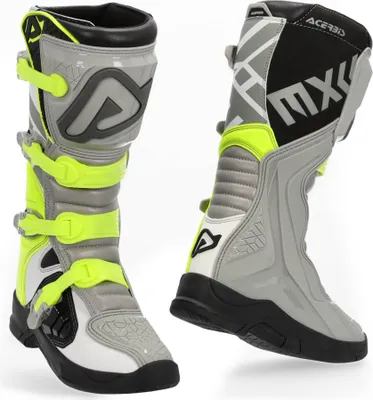 Produktbild von Acerbis X-Team Motocross Stiefel, grau/gelb, 47